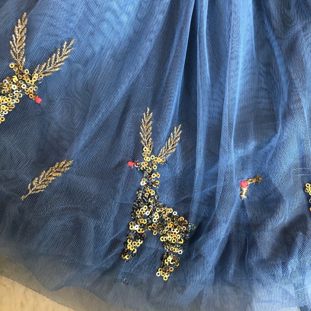 Mini Boden reindeer tulle dress - Picture 9 of 12